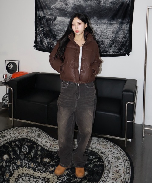 Vini（ヴィニ）の「【Vini】スクラッチウォッシュバルーンデニムパンツ（デニムパンツ・メンズ・ブルー系その他2/ブルー系その他/ブラック系その他・X-LARGE/LARGE/MEDIUM）」の15枚目の写真