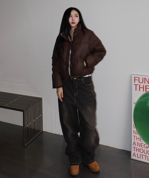 Vini（ヴィニ）の「【Vini】スクラッチウォッシュバルーンデニムパンツ（デニムパンツ・メンズ・ブルー系その他2/ブルー系その他/ブラック系その他・X-LARGE/LARGE/MEDIUM）」の18枚目の写真