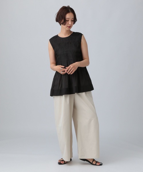 Yページ セール】ボイルノースリブラウス 243206（シャツ/ブラウス）｜LEPSIM