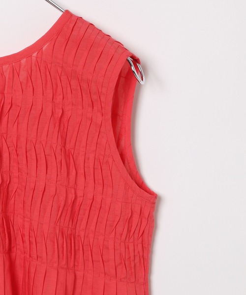 LEPSIM（レプシィム）の「ボイルノースリブラウス 243206（シャツ