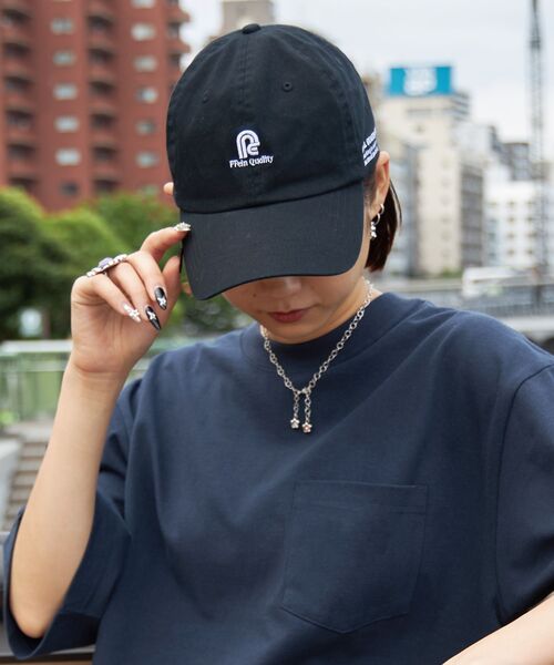 FFEIN（フェイン）の「【FFEIN(フェイン)】センターミニロゴ刺繍キャップ / 刺繍　深めキャップ（キャップ・メンズ・レッド/ブラウン/ベージュ/ネイビー/ブラック・FREE）」の2枚目の写真