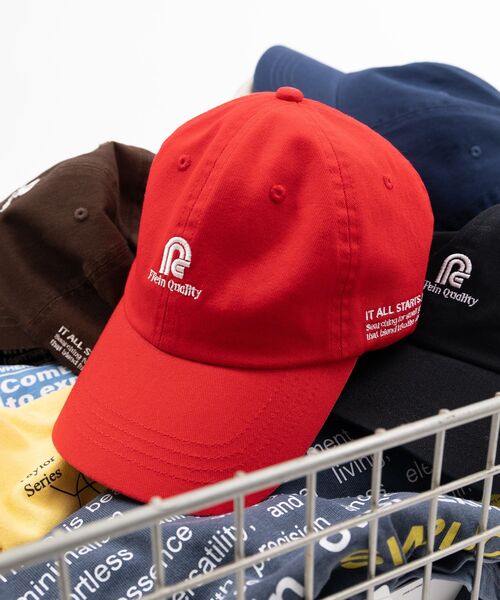 FFEIN（フェイン）の「【FFEIN(フェイン)】センターミニロゴ刺繍キャップ / 刺繍　深めキャップ（キャップ・メンズ・レッド/ブラウン/ベージュ/ネイビー/ブラック・FREE）」の16枚目の写真