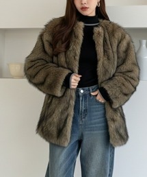 Good Riddance（グッドリダンス）の「【Good Riddance】ミックスファーコート（ブルゾン）」