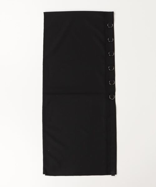 kiryuyrik（キリュウキリュウ）の「HipHungMuffler（ストール/ショール・メンズ・ブラック・FREE）」の2枚目の写真