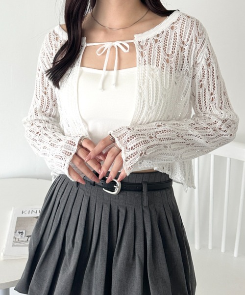 専用！最終お値下げ！45R フリンジインディゴボレロカーディガンストールピン付き 専用！最終お値下げ！45R フリンジインディゴボレロカーディガン