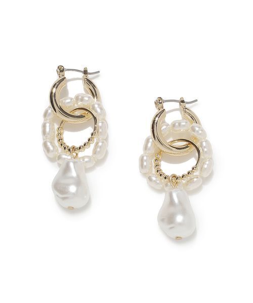 LILY BROWN(リリーブラウン)の「バリエーションパールピアス(ピアス(両耳用)・レディース・B/C/A・F)」の3枚目の写真