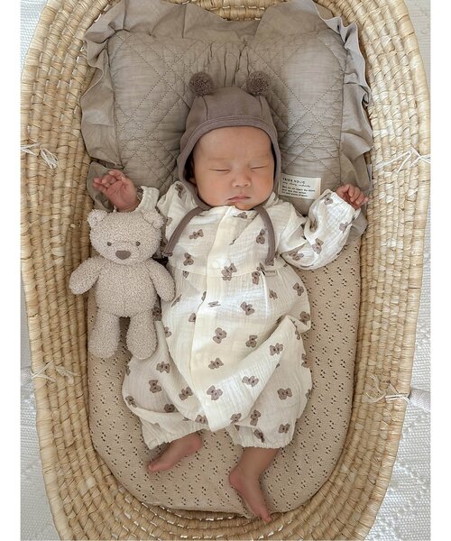 apres les cours（アプレレクール）の「【Baby Gift Box】tiny bearセット1（ベビーギフト・キッズ・マルチ・70）」の12枚目の写真