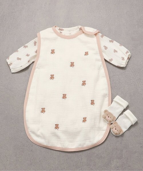 apres les cours（アプレレクール）の「【Baby Gift Box】tiny bearセット1（ベビーギフト・キッズ・マルチ・70）」の6枚目の写真