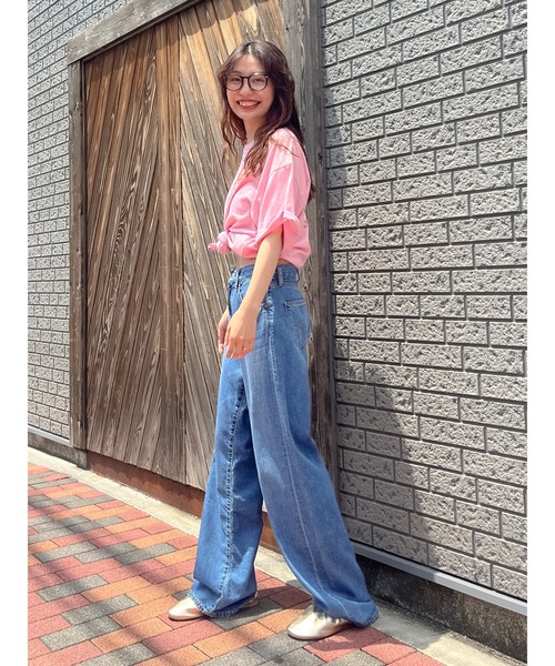 Ungrid（アングリッド）の「ライトオンスストレートデニム（デニムパンツ・レディース・ブルー・24inch/26inch/25inch）」の22枚目の写真