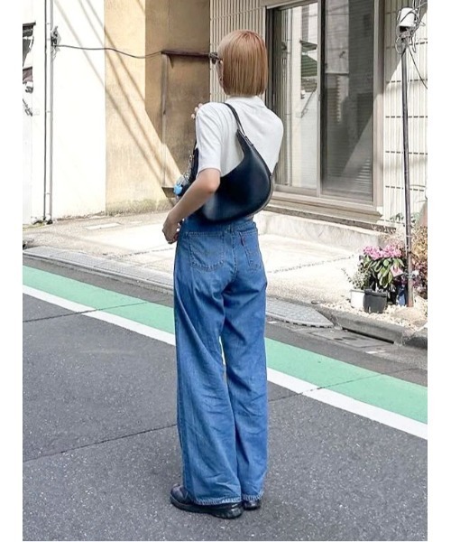 Ungrid（アングリッド）の「ライトオンスストレートデニム（デニムパンツ・レディース・ブルー・24inch/26inch/25inch）」の7枚目の写真