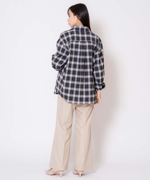 NOELA（ノエラ）の「ベーシックフレアパンツ（その他パンツ・レディース・ブラック/ベージュ・M/S）」の8枚目の写真