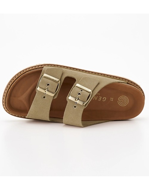 GENUINS（ジェニュインズ）の「【GENUINS/ジェニュインズ】HAWAII/バックルサンダル（サンダル・レディース・サンドベージュ・25cm/24cm/23cm）」の5枚目の写真