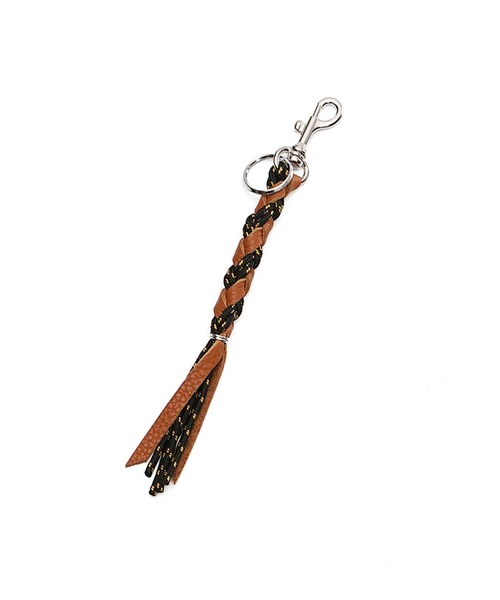 MinoriTY(マイノリティ)の「【MinoriTY Select】パラコードキーフック メンズ ウィメンズ ユニセックス カラビナ アクセサリー キーリング キーホルダー(キーホルダー・メンズ・ブラック/キャメル・FREE)」の3枚目の写真