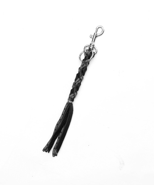 MinoriTY(マイノリティ)の「【MinoriTY Select】パラコードキーフック メンズ ウィメンズ ユニセックス カラビナ アクセサリー キーリング キーホルダー(キーホルダー・メンズ・ブラック/キャメル・FREE)」の6枚目の写真