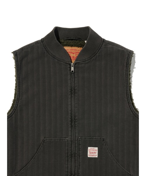 Levi's(リーバイス)の「Levi's/リーバイス WORKWEAR SANSOME ベスト(ベスト・メンズ・ブラック・XL/L/M/S)」の12枚目の写真