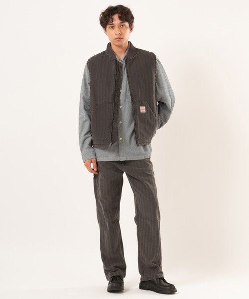 Levi's(リーバイス)の「Levi's/リーバイス WORKWEAR SANSOME ベスト(ベスト・メンズ・ブラック・XL/L/M/S)」の10枚目の写真