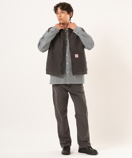 Levi's(リーバイス)の「Levi's/リーバイス WORKWEAR SANSOME ベスト(ベスト・メンズ・ブラック・XL/L/M/S)」の4枚目の写真
