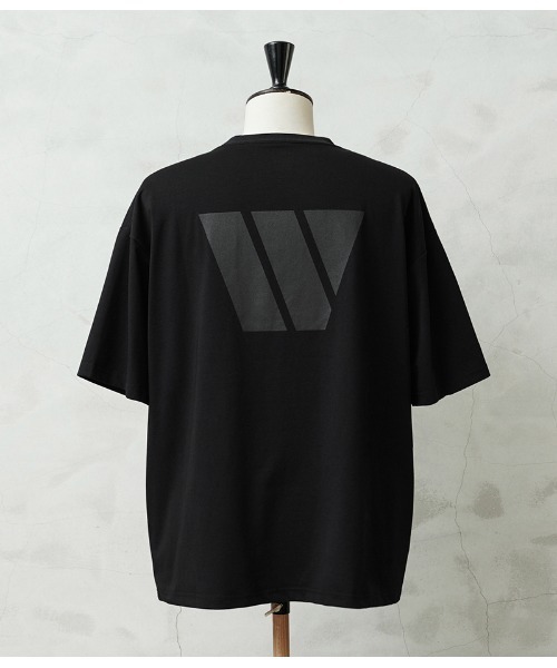 WAIPER.inc(ワイパーインク)の「WP1135 リフレクタープリント トレーニングTシャツ(Tシャツ/カットソー・メンズ・ブラック/グレー/ネイビー・XL/M/L/XXL/S)」の4枚目の写真