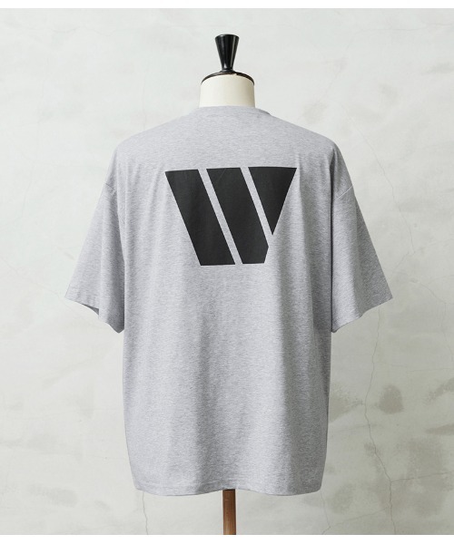 WAIPER.inc(ワイパーインク)の「WP1135 リフレクタープリント トレーニングTシャツ(Tシャツ/カットソー・メンズ・ブラック/グレー/ネイビー・XL/M/L/XXL/S)」の8枚目の写真