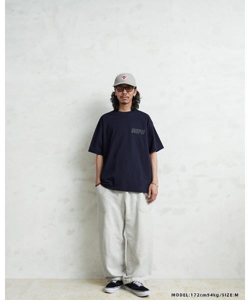 WAIPER.inc(ワイパーインク)の「WP1135 リフレクタープリント トレーニングTシャツ(Tシャツ/カットソー・メンズ・ブラック/グレー/ネイビー・XL/M/L/XXL/S)」の12枚目の写真