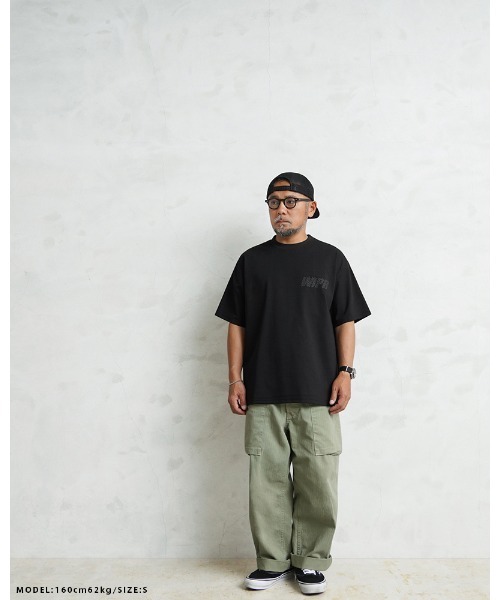 WAIPER.inc(ワイパーインク)の「WP1135 リフレクタープリント トレーニングTシャツ(Tシャツ/カットソー・メンズ・ブラック/グレー/ネイビー・XL/M/L/XXL/S)」の14枚目の写真