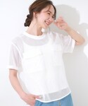 DRESKIP(ドレスキップ)の「トップス(Tシャツ/カットソー)」