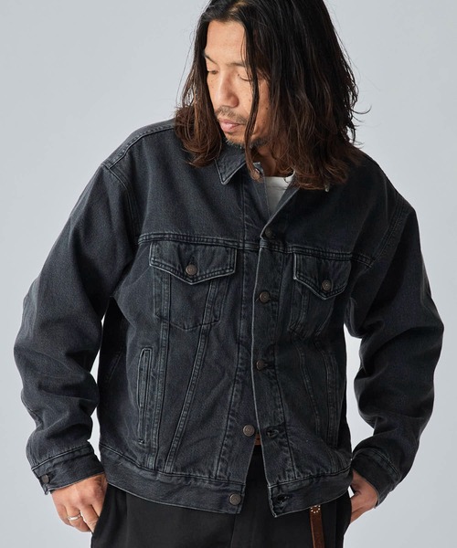orSlow/オアスロウ ORGANIC COTTON FLANNEL CHECK LINING BLACK DENIM