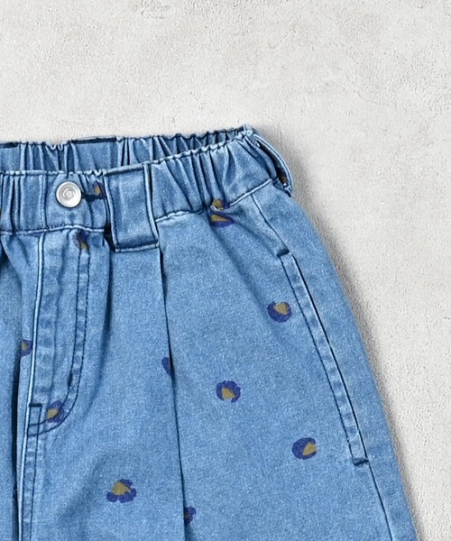 MARKEY'S（マーキーズ）の「レオパードデニムコクーンタックパンツ（デニムパンツ・キッズ・ブルー系その他/ブラック系その他・150/120/110/100/90/140/130）」の13枚目の写真