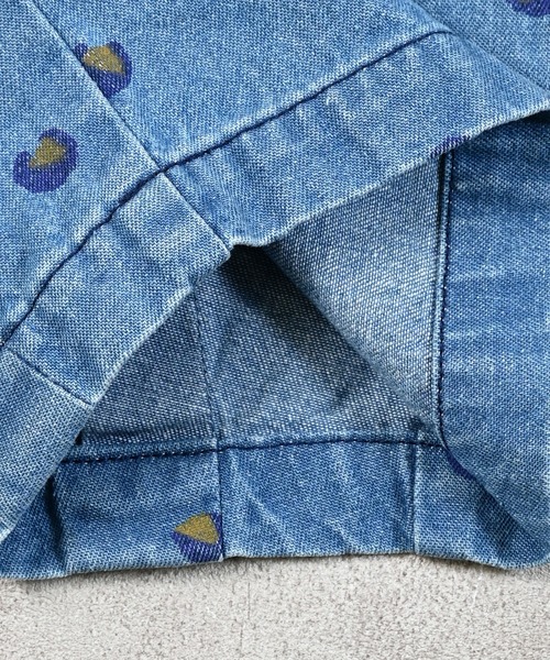 MARKEY'S（マーキーズ）の「レオパードデニムコクーンタックパンツ（デニムパンツ・キッズ・ブルー系その他/ブラック系その他・150/120/110/100/90/140/130）」の15枚目の写真