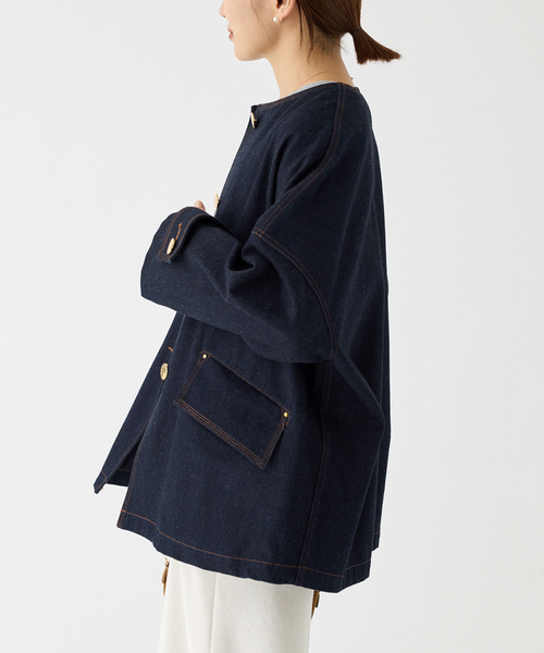 MACINTOSH 【HPS別注】HUMBIEノーカラーコート IENA ノーカラーコート コート MACKINTOSH/マッキントッシュ