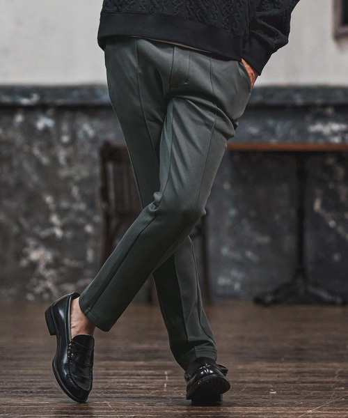 CAMBIO(カンビオ)の「mp14017- リラックスポンチスリムパンツ(CMB-R0177)(その他パンツ・メンズ・ブラック/ネイビー/チャコール・S/M/L)」の6枚目の写真