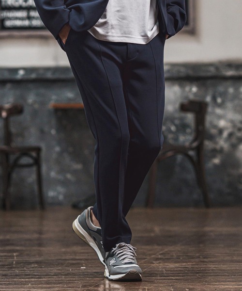 CAMBIO(カンビオ)の「mp14017- リラックスポンチスリムパンツ(CMB-R0177)(その他パンツ・メンズ・ブラック/ネイビー/チャコール・S/M/L)」の12枚目の写真