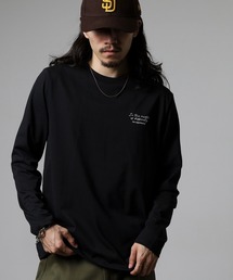 FUNALIVE(ファンアライブ)のBF2 select ワンポイントプリント ロングスリーブT(Tシャツ/カットソー)