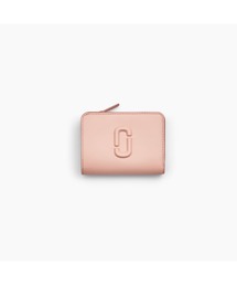 MARC JACOBS(}[NWFCRuX)THE LEATHER COVERED J MARC MINI COMPACT WALLET/U U[ Jo[h J}[N ~j RpNg EHbg ܂z ~jz(z)