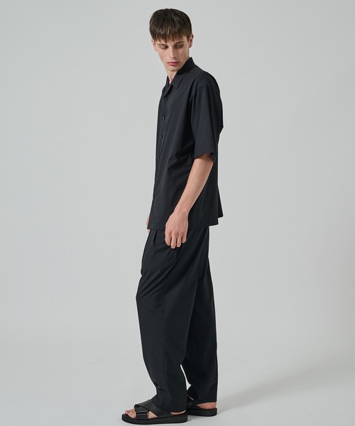 STUDIOUS（ステュディオス）の「アイスショートスリーブシャツ（Tシャツ/カットソー・メンズ・ブラック/チャコールグレー/ネイビー・1/3/2）」の5枚目の写真