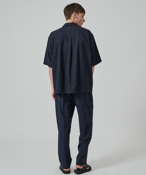 STUDIOUS（ステュディオス）の「アイスショートスリーブシャツ（Tシャツ/カットソー・メンズ・ブラック/チャコールグレー/ネイビー・1/3/2）」の12枚目の写真