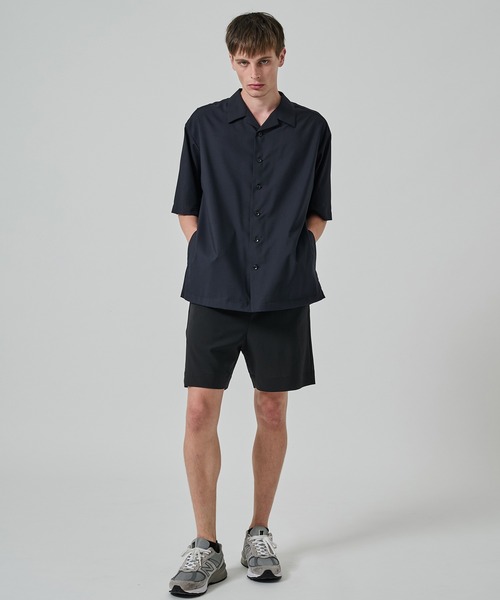 STUDIOUS（ステュディオス）の「アイスショートスリーブシャツ（Tシャツ/カットソー・メンズ・ブラック/チャコールグレー/ネイビー・1/3/2）」の14枚目の写真