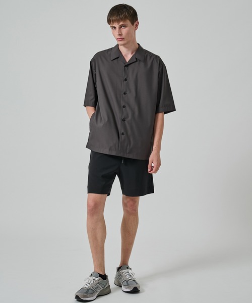 STUDIOUS（ステュディオス）の「アイスショートスリーブシャツ（Tシャツ/カットソー・メンズ・ブラック/チャコールグレー/ネイビー・1/3/2）」の15枚目の写真