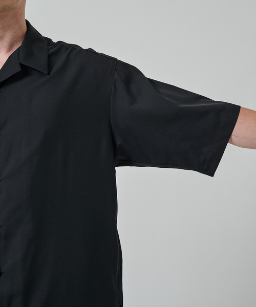 STUDIOUS（ステュディオス）の「アイスショートスリーブシャツ（Tシャツ/カットソー・メンズ・ブラック/チャコールグレー/ネイビー・1/3/2）」の17枚目の写真