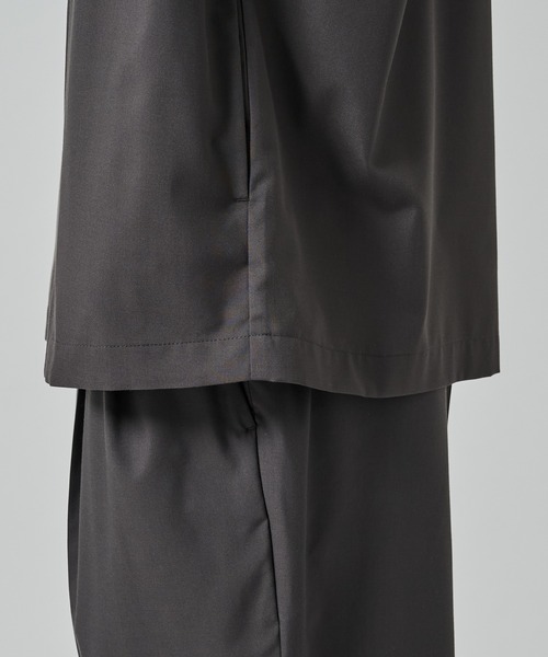 STUDIOUS(ステュディオス)の「【STUDIOUS】アイスショートスリーブシャツ(シャツ/ブラウス・メンズ・ブラック/チャコールグレー/ネイビー・1/3/2)」の21枚目の写真