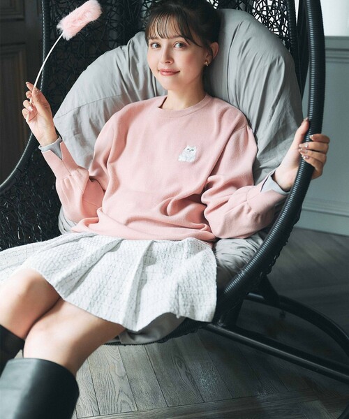 Feroux(フェルゥ)の「プリーツミニ スカート(スカート・レディース・ホワイト系1/グレー系/ブラック系1・SMALL/MEDIUM)」の20枚目の写真