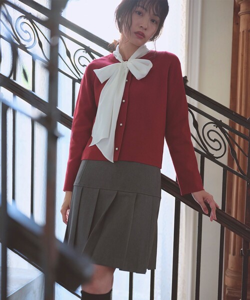 Feroux(フェルゥ)の「プリーツミニ スカート(スカート・レディース・ホワイト系1/グレー系/ブラック系1・SMALL/MEDIUM)」の22枚目の写真
