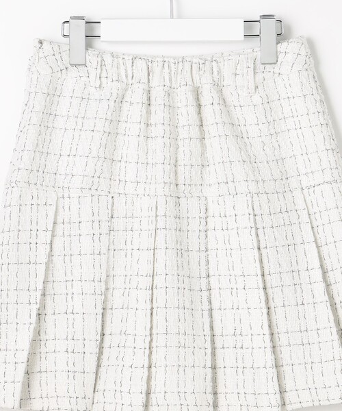 Feroux(フェルゥ)の「プリーツミニ スカート(スカート・レディース・ホワイト系1/グレー系/ブラック系1・SMALL/MEDIUM)」の11枚目の写真