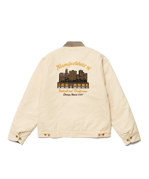 UNIVERSAL OVERALL（ユニバーサルオーバーオール）の「TRUCK JACKET（その他アウター・メンズ・アイボリー/ブラック・MEDIUM/LARGE）」の16枚目の写真