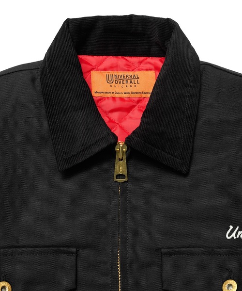 UNIVERSAL OVERALL（ユニバーサルオーバーオール）の「TRUCK JACKET（その他アウター・メンズ・アイボリー/ブラック・MEDIUM/LARGE）」の19枚目の写真