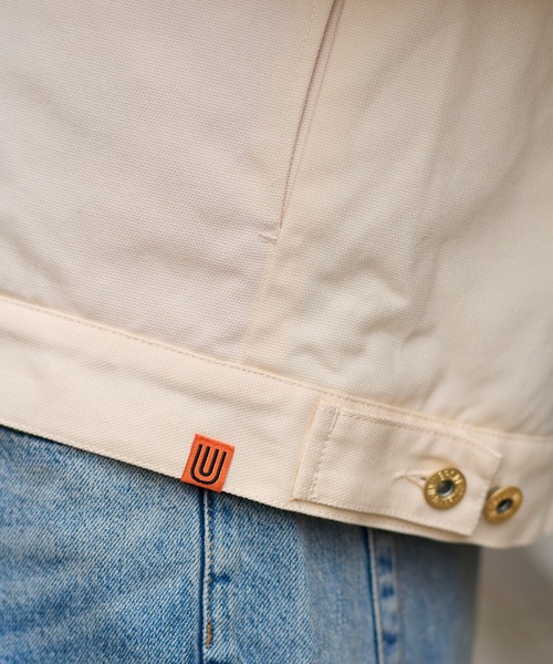 UNIVERSAL OVERALL（ユニバーサルオーバーオール）の「TRUCK JACKET（その他アウター・メンズ・アイボリー/ブラック・MEDIUM/LARGE）」の4枚目の写真