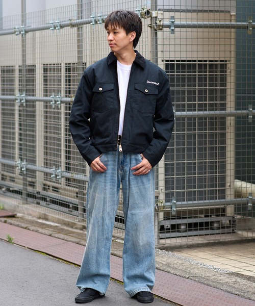 UNIVERSAL OVERALL（ユニバーサルオーバーオール）の「TRUCK JACKET（その他アウター・メンズ・アイボリー/ブラック・MEDIUM/LARGE）」の13枚目の写真