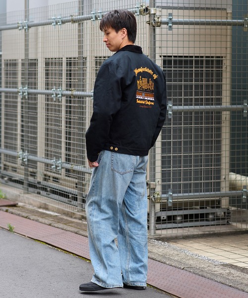 UNIVERSAL OVERALL（ユニバーサルオーバーオール）の「TRUCK JACKET（その他アウター・メンズ・アイボリー/ブラック・MEDIUM/LARGE）」の14枚目の写真