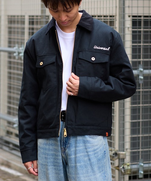 UNIVERSAL OVERALL（ユニバーサルオーバーオール）の「TRUCK JACKET（その他アウター・メンズ・アイボリー/ブラック・MEDIUM/LARGE）」の9枚目の写真