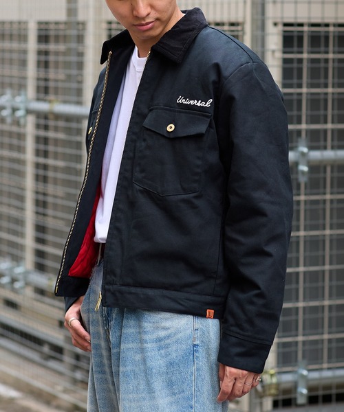 UNIVERSAL OVERALL（ユニバーサルオーバーオール）の「TRUCK JACKET（その他アウター・メンズ・アイボリー/ブラック・MEDIUM/LARGE）」の10枚目の写真